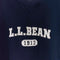 LL Bean Embroidered Spell Out Sweatshirt