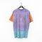 1991 GOTCHA Spell Out Multicolor Color Block T-Shirt