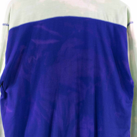 CA Sport Sweatshirt Acid Washed Bomber Jacket