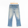 Levi's 517 Orange Tab Talon Zipper Jeans