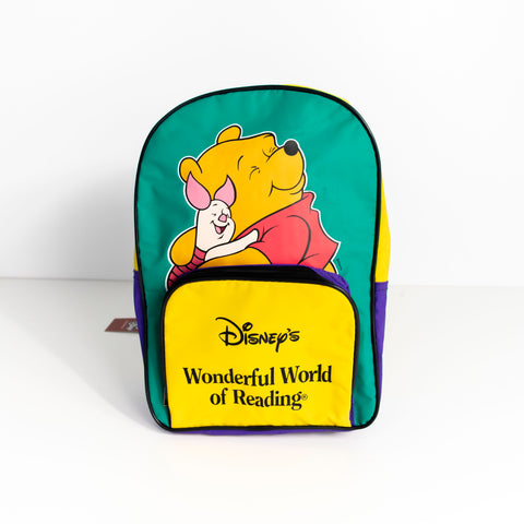 Disney's Wonderful World of Reading Winnie The Pooh Piglet Back Pack