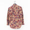 At Ease Floral Print Button Up Shirt