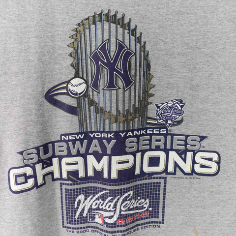 2000 LEE Sport New York Yankees Subway World Series Champions T-Shirt
