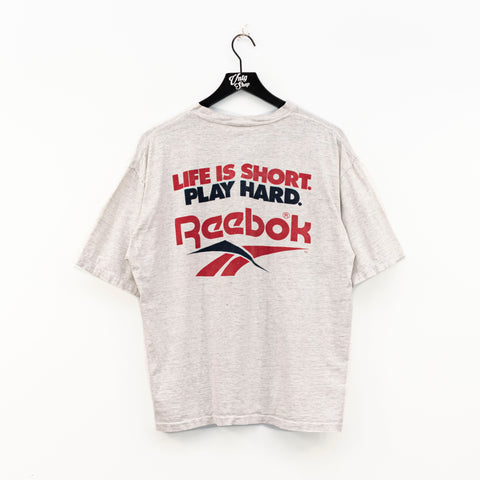 Reebok Life Is Short Play Hard Montclair State T-Shirt