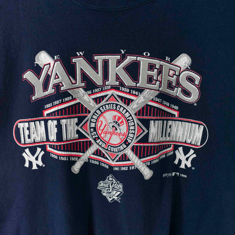 1999 World Series New York Yankees Team Of The Millennium Long Sleeve T-Shirt