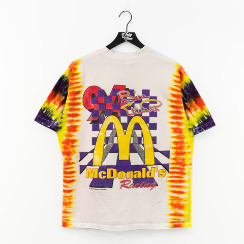 1995 McDonald's Bill Elliott All Over Print Nascar T-Shirt