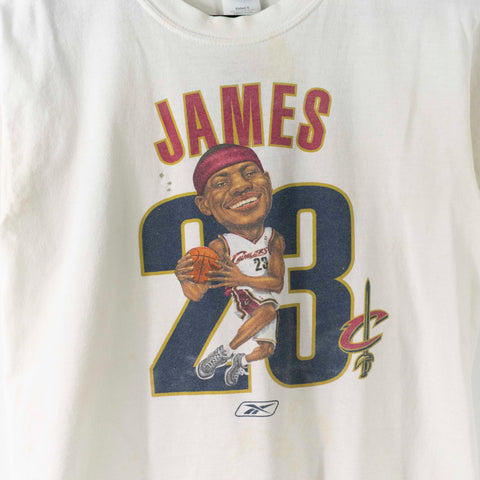 Reebok Lebron James Cleveland Cavaliers Caricature T-Shirt