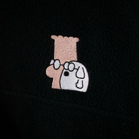 Dilbert Software Embroidered Fleece Sweater