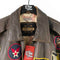 Guide Gear Army Air Forces Pin Up Aviator Leather Jacket