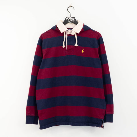 Polo Ralph Lauren Hooded Long Sleeve Rugby Polo Shirt