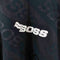 BOSS Spell Out Long Sleeve Collared Jersey