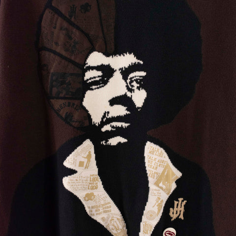 Ecko Unlimited Jimi Hendrix Patchwork Sweater