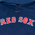 Nike Red Sox Center Swoosh Hoodie Sweatshirt
