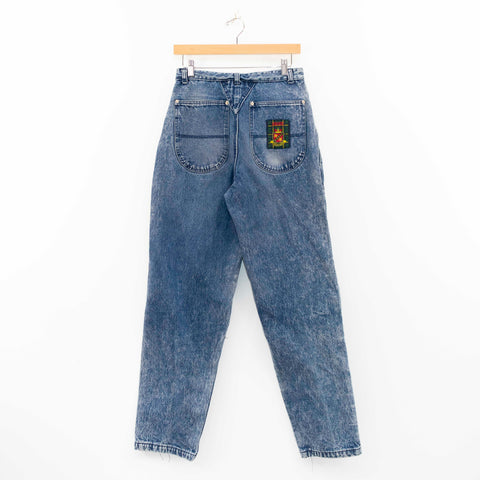 Badge Double Knee Jeans