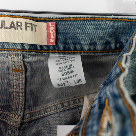 Levi's 505 Worn In Jeans