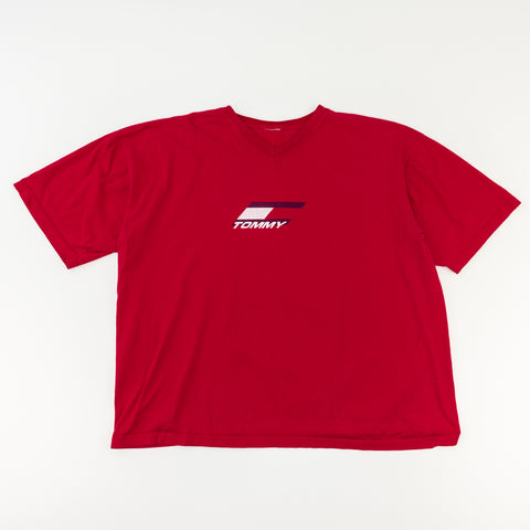 Y2K Tommy Hilfiger Flag Spell Out T-Shirt